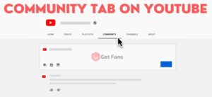 Comunity tab on youtube